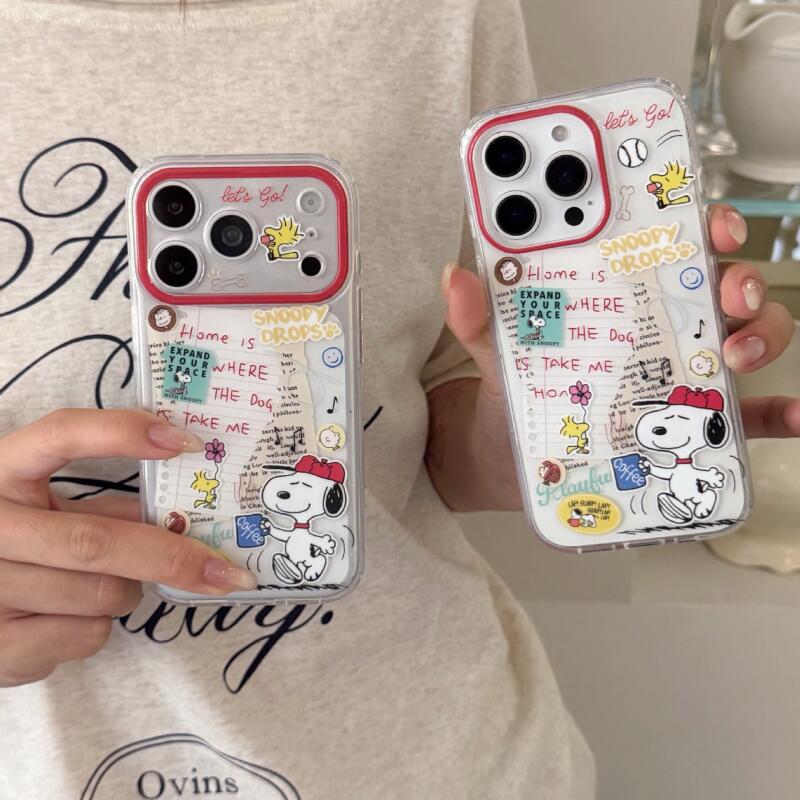 Phone Accessories From China - غطاء هاتف سنوبي بتصميم كاوايي وجرافيتي