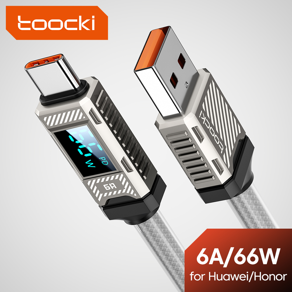Usb Data Cable - Toocki PD 66 واط USB C