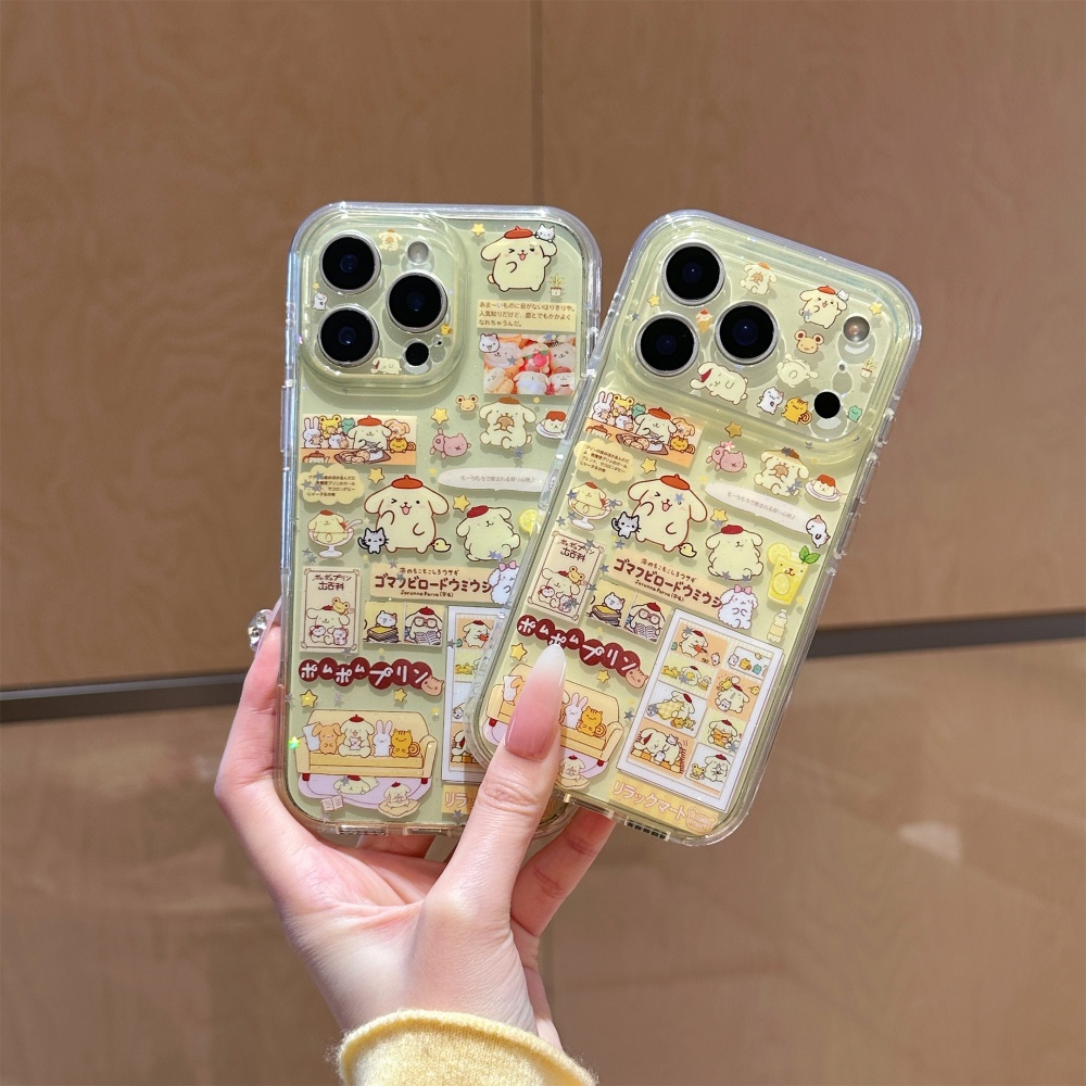 Yellow Phone Accessories - غطاء هاتف فاخر بتصميم نجمة صفراء