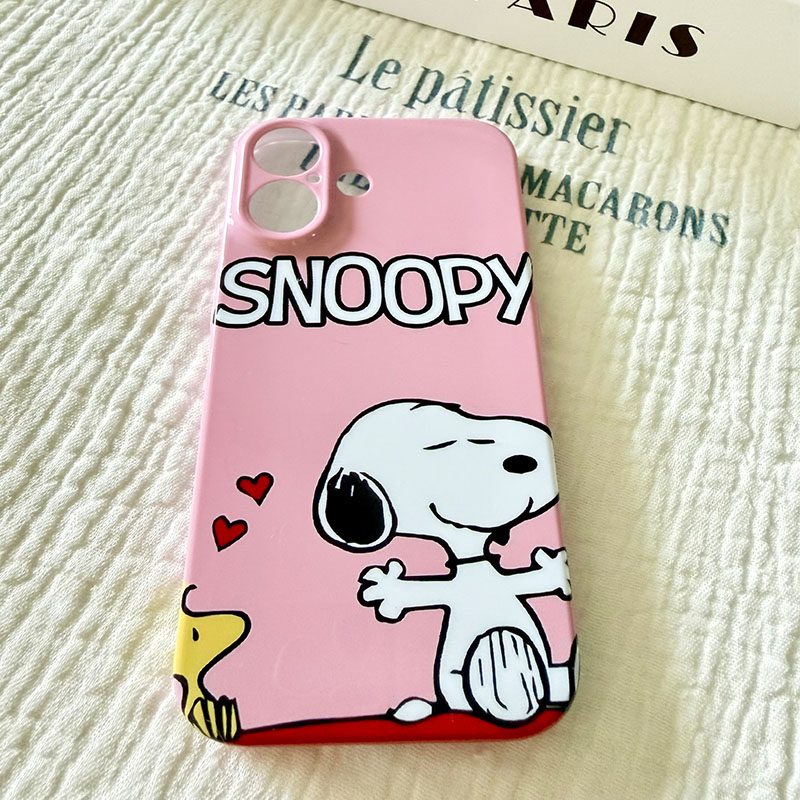 Phone Accessories From China - غطاء هاتف سنوبي كاوايي بتصميم قلوب
