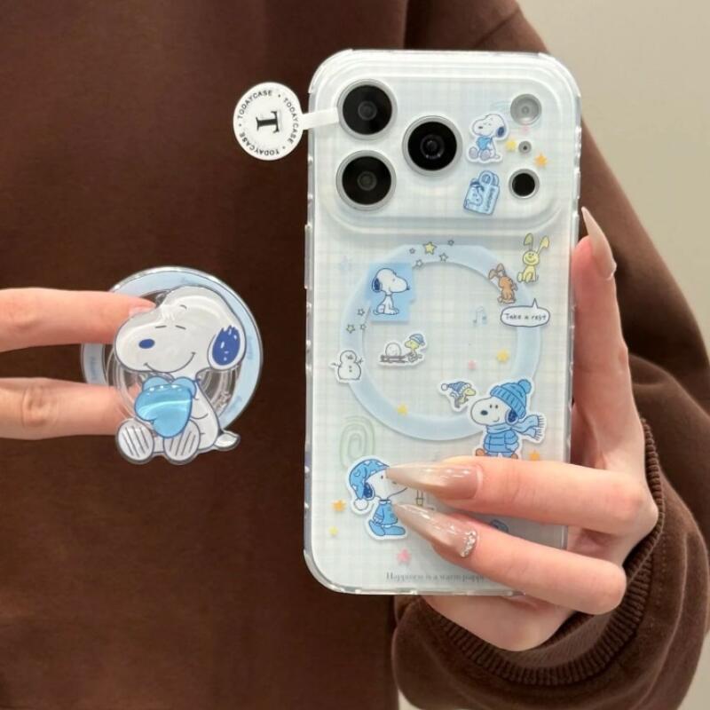 Phone Accessories From China - غطاء هاتف سنوبي، سلسلة كاواي بتصميم
