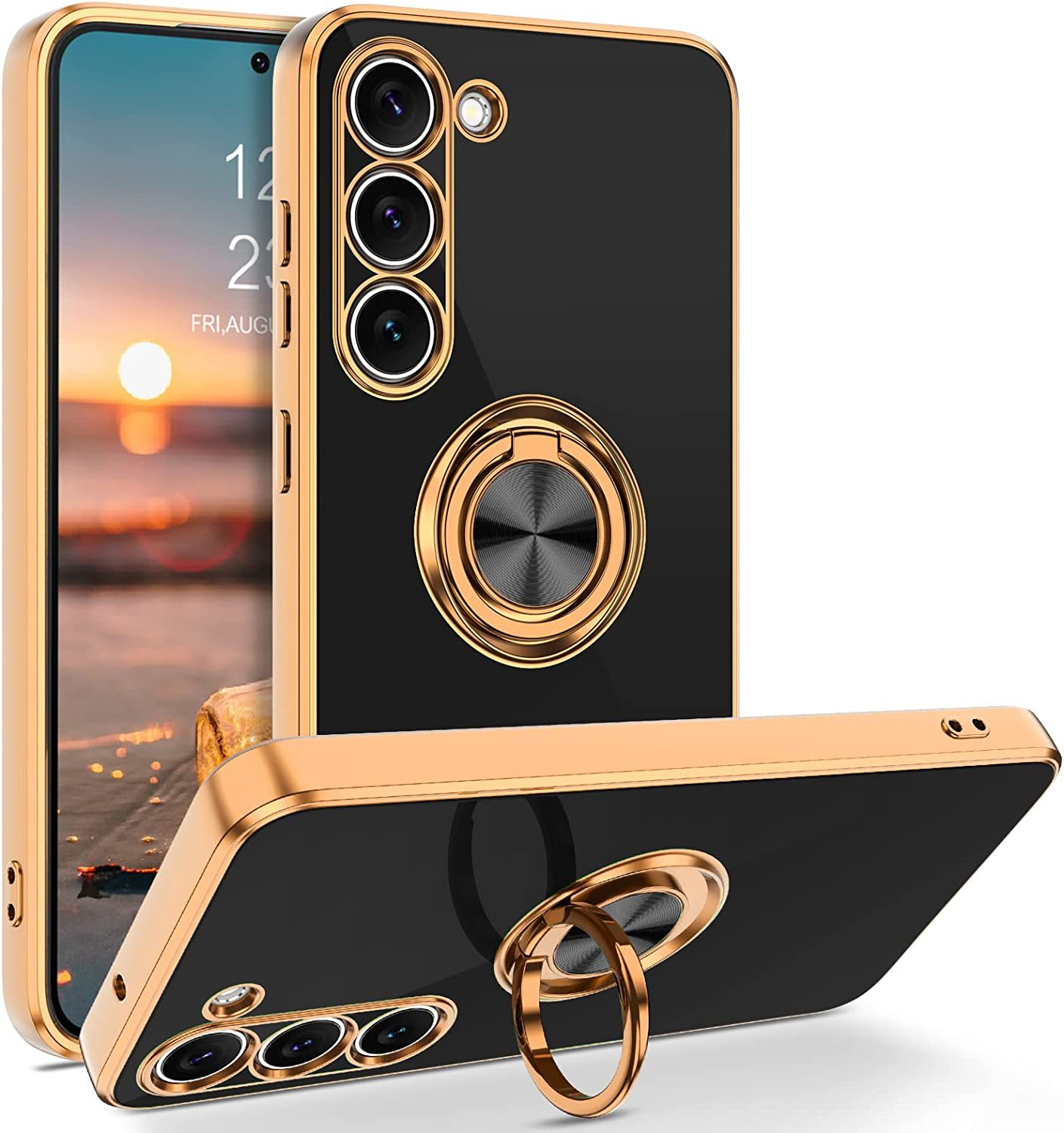 Phone Accessories Popsocket - طلاء مغناطيسي فاخر 360 ° حلقة