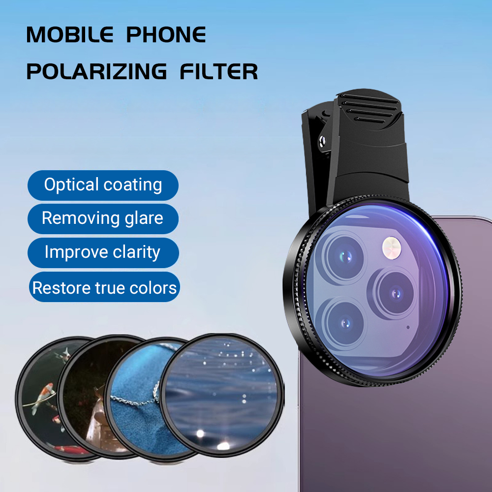 عدسة هاتف محمول 52 ملم، مستقطب - مراجعة Phone Accessories Items وسعره