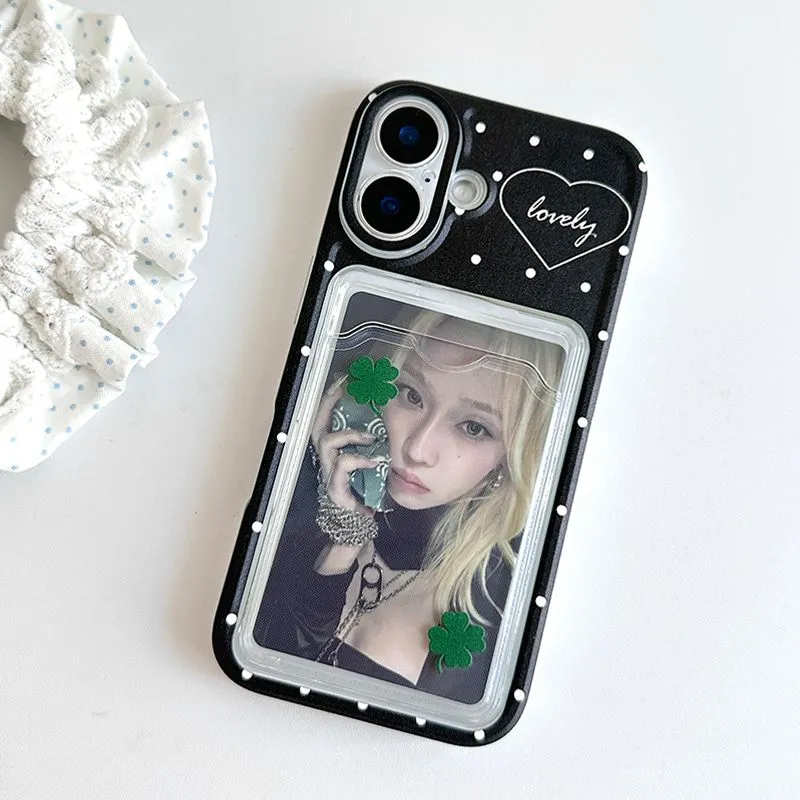 الكورية ins لطيف البولكا نقطة  - مراجعة Yellow Phone Accessories وسعره