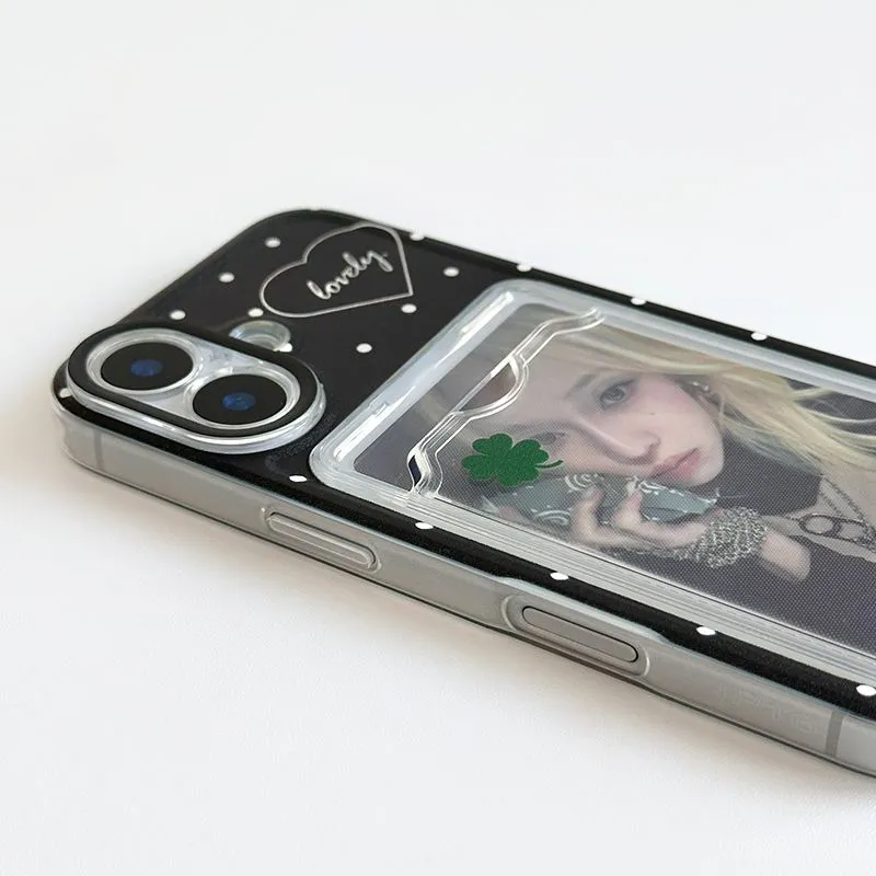 الكورية ins لطيف البولكا نقطة  - مراجعة Yellow Phone Accessories وسعره