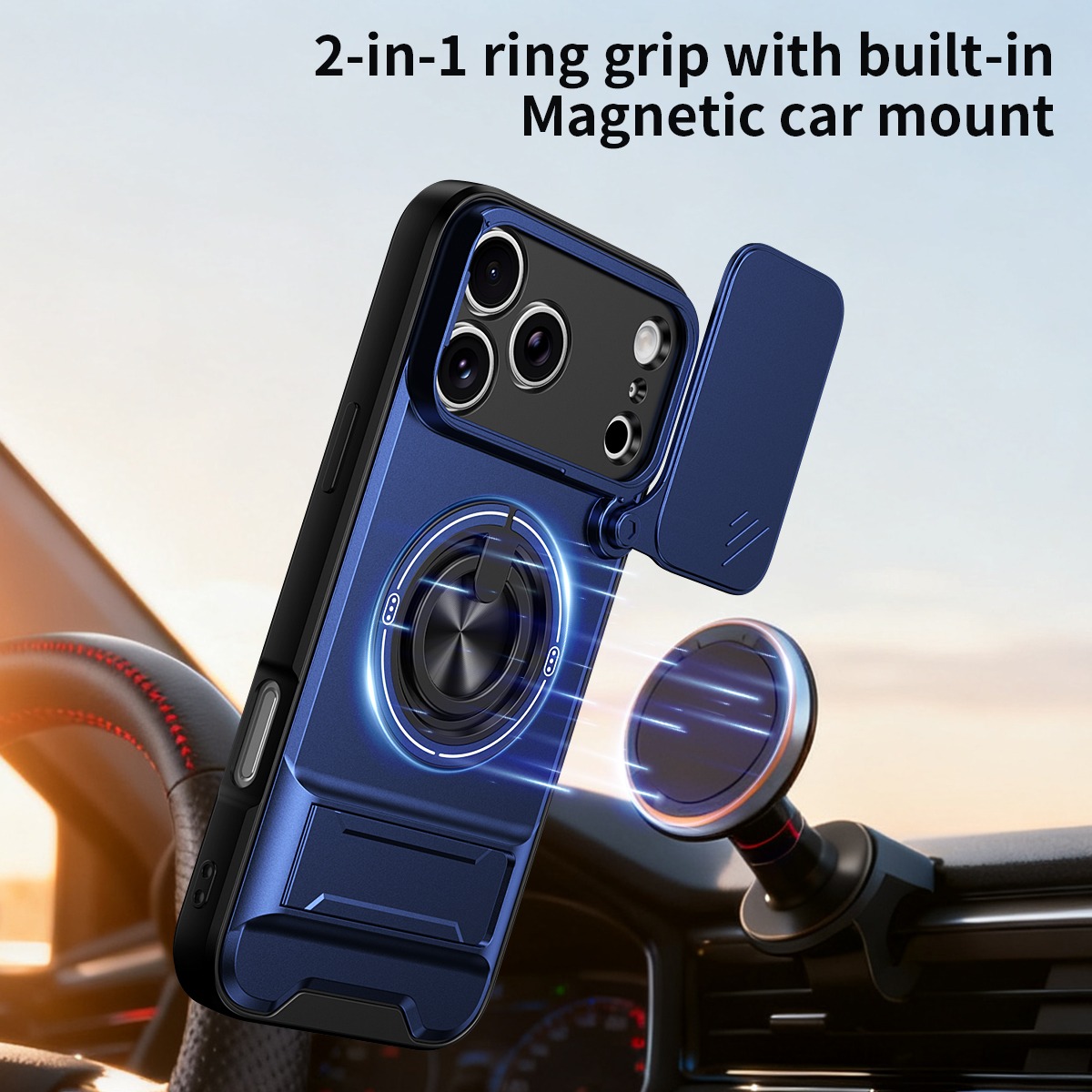 غطاء هاتف فاخر مع حامل حلقي مغ - مراجعة Phone Accessories Popsocket وسعره