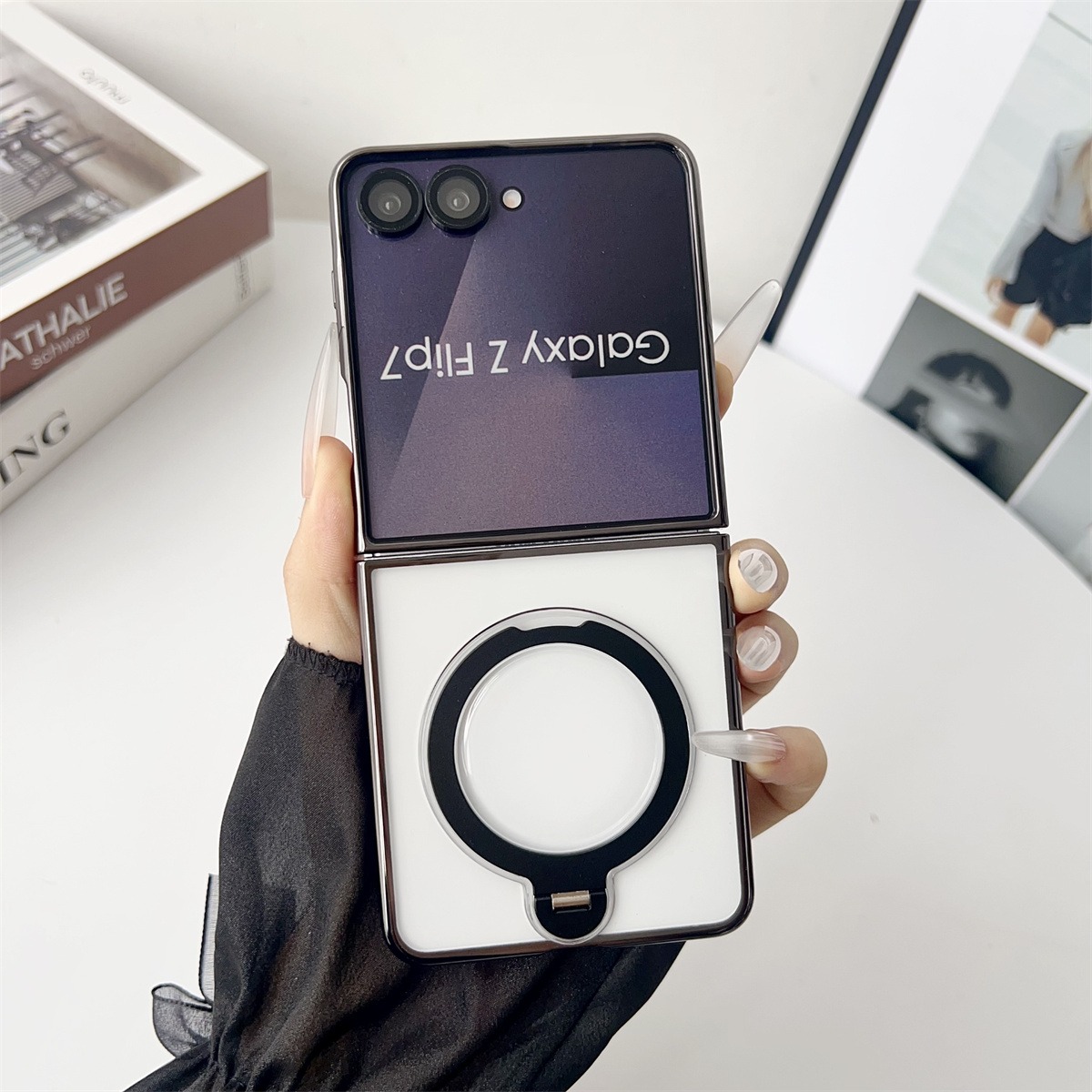 حافظة هاتف دوارة 360 درجة مع ح - مراجعة Phone Accessories Popsocket وسعره