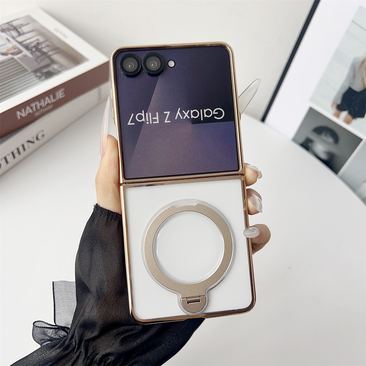 حافظة هاتف دوارة 360 درجة مع ح - مراجعة Phone Accessories Popsocket وسعره