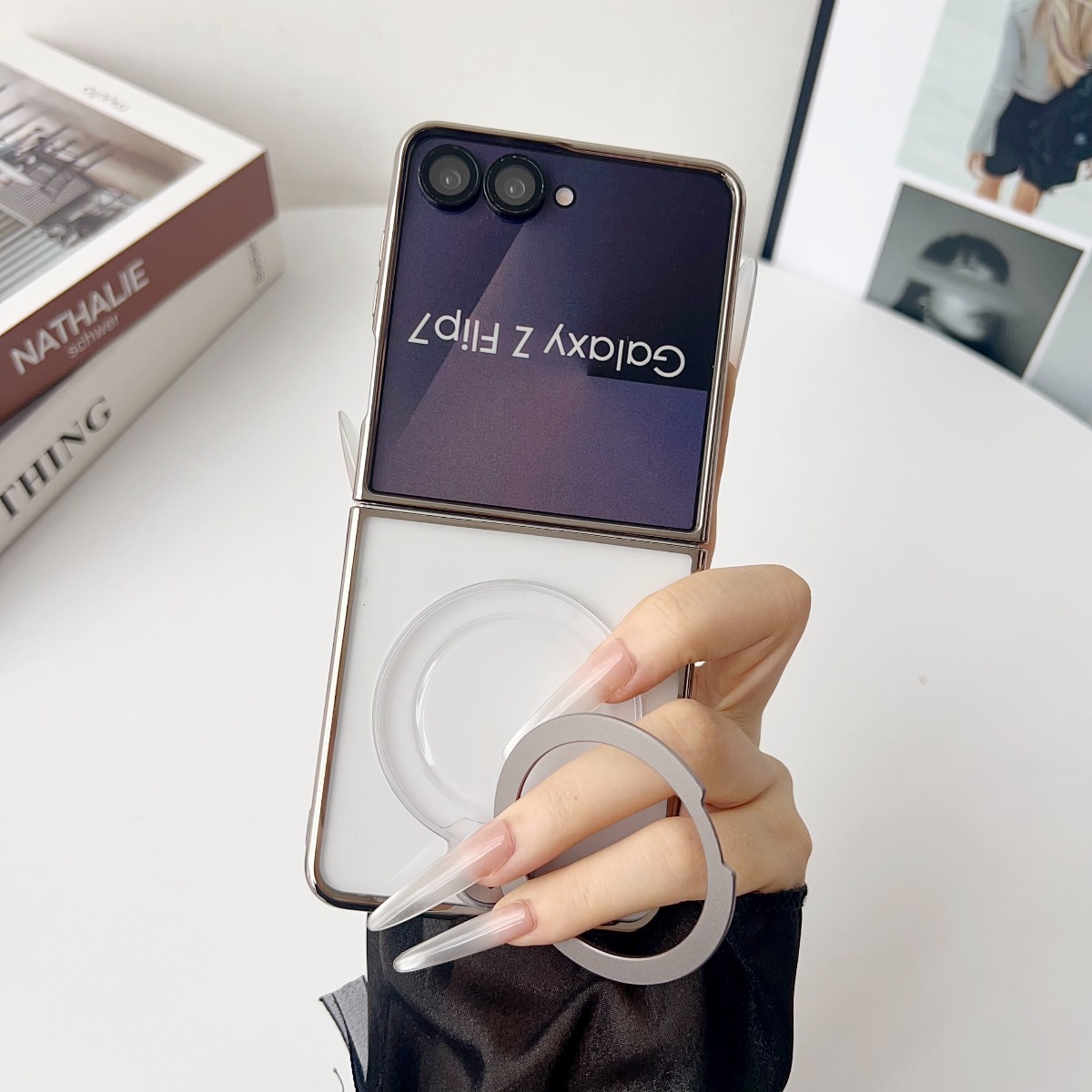 حافظة هاتف دوارة 360 درجة مع ح - مراجعة Phone Accessories Popsocket وسعره