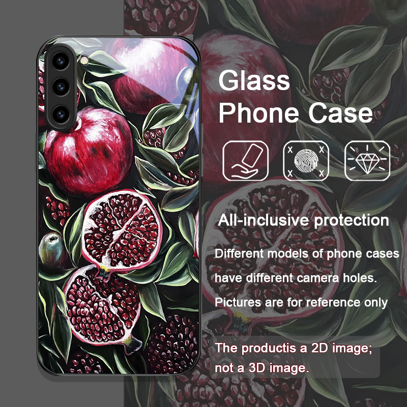 الفاخرة زهرة الرمان نمط الزجاج - مراجعة Samsung Accessories Phone وسعره