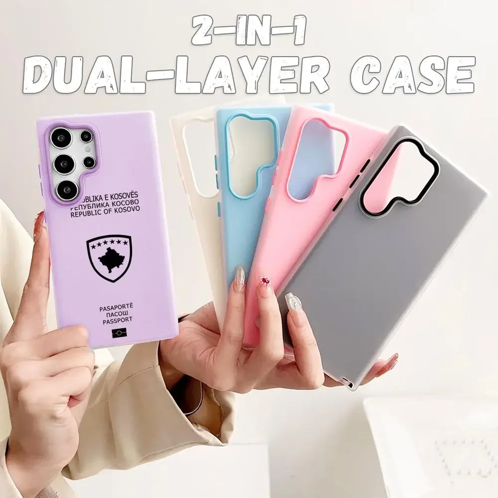 غطاء هاتف بشعار جواز كوسوفو لس - مراجعة Samsung Accessories Phone وسعره