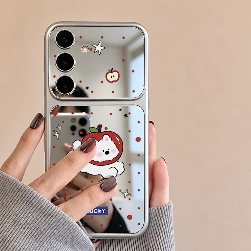 غطاء هاتف بتصميم مرآة مكياج عل - مراجعة Samsung Accessories Phone وسعره