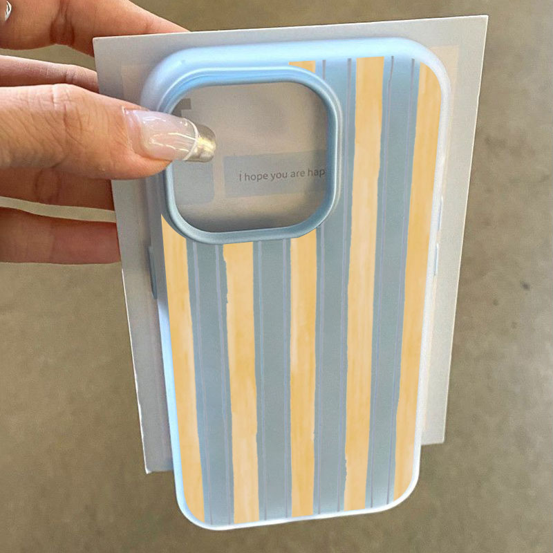 غطاء هاتف أنيق بخطوط صفراء لسا - مراجعة Yellow Phone Accessories وسعره
