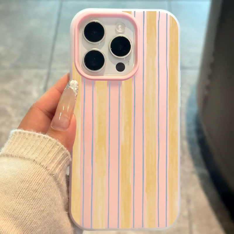 غطاء هاتف أنيق بخطوط صفراء لسا - مراجعة Yellow Phone Accessories وسعره