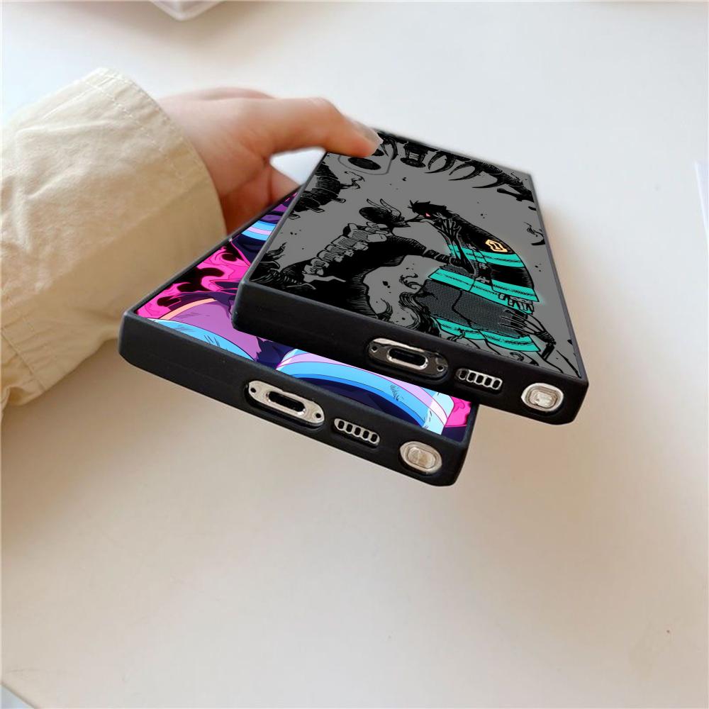 حافظة هاتف أنيمي F-Fire Force  - مراجعة Samsung Accessories Phone وسعره