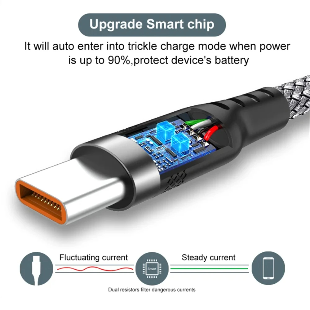 كابل USB نوع C جديد من NNBILI  - مراجعة Usb Data Cable وسعره