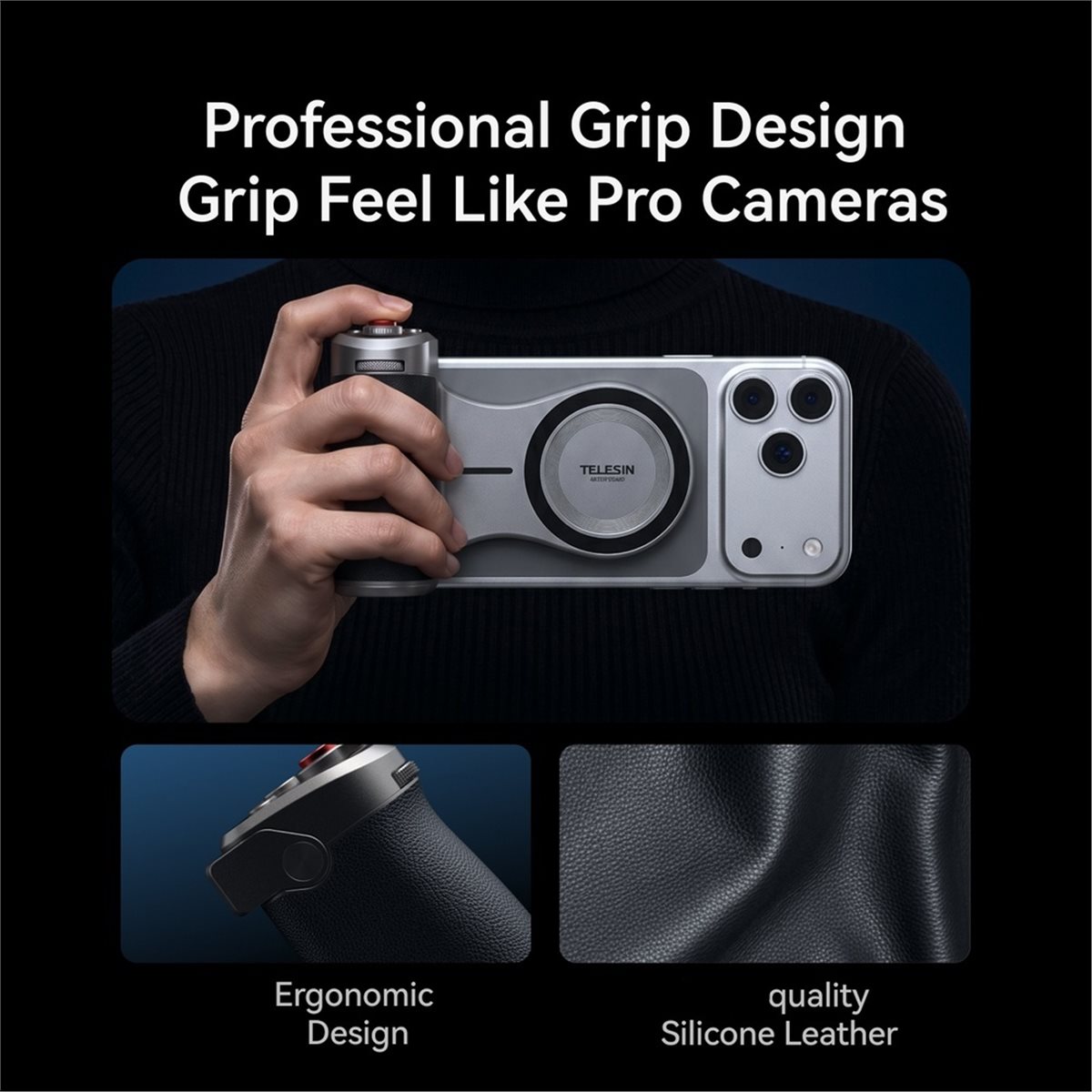 【إكسسوارات الكاميرا】 مقبض تصوي - مراجعة Phone Accessories Images وسعره
