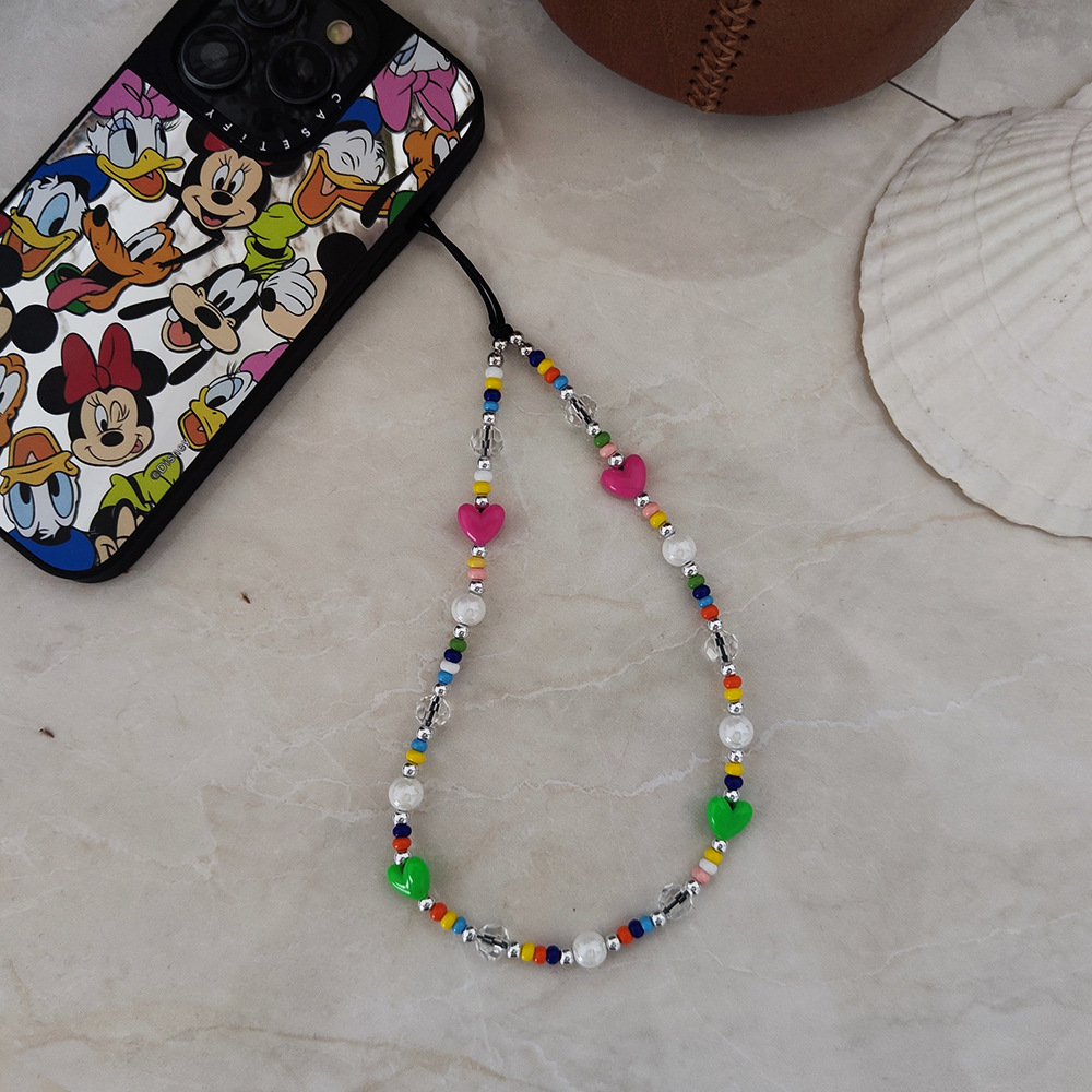 سلسلة من الخرز الملون KKBEAD ، - مراجعة Phone Accessories Crochet وسعره