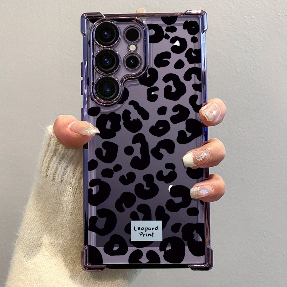 غطاء هاتف بنقشة الفهد الأسود م - مراجعة Samsung Accessories Phone وسعره