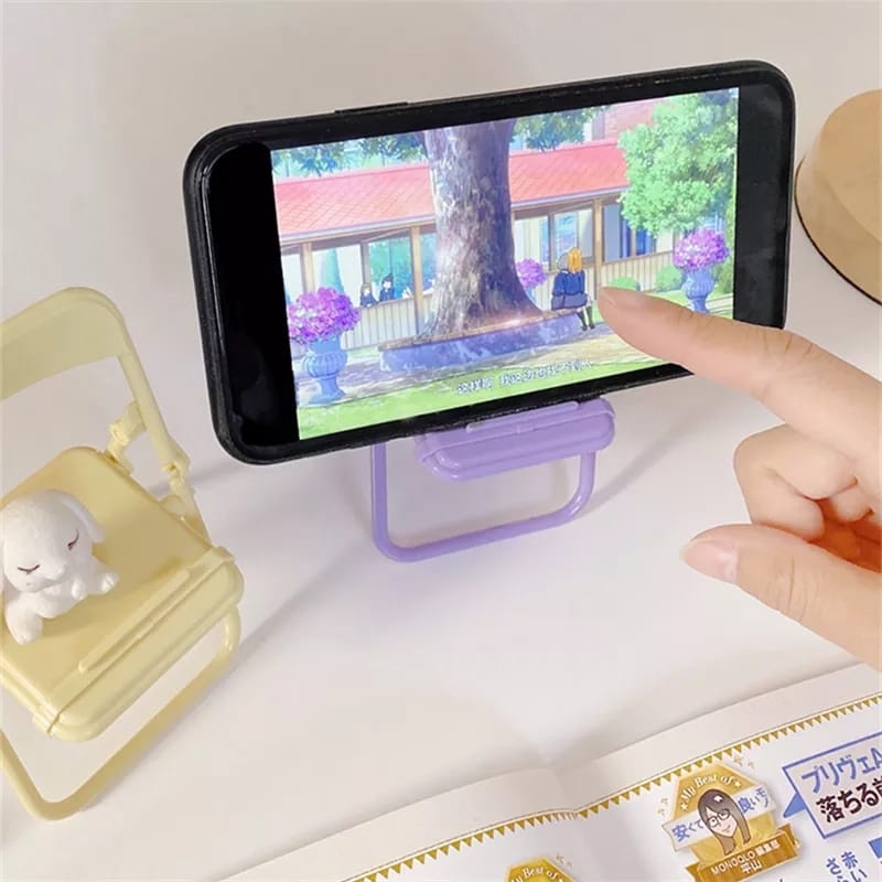 حامل هاتف على شكل كرسي لطيف، م - مراجعة Phone Accessories Items وسعره