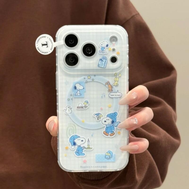 غطاء هاتف سنوبي، سلسلة كاواي ب - مراجعة Phone Accessories From China وسعره