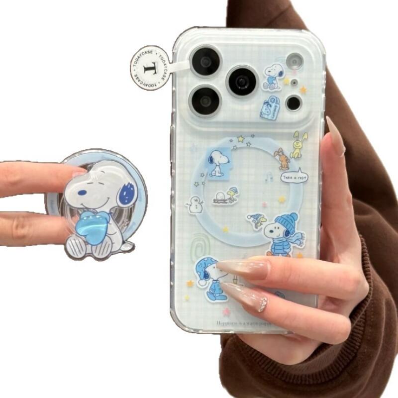 غطاء هاتف سنوبي، سلسلة كاواي ب - مراجعة Phone Accessories From China وسعره