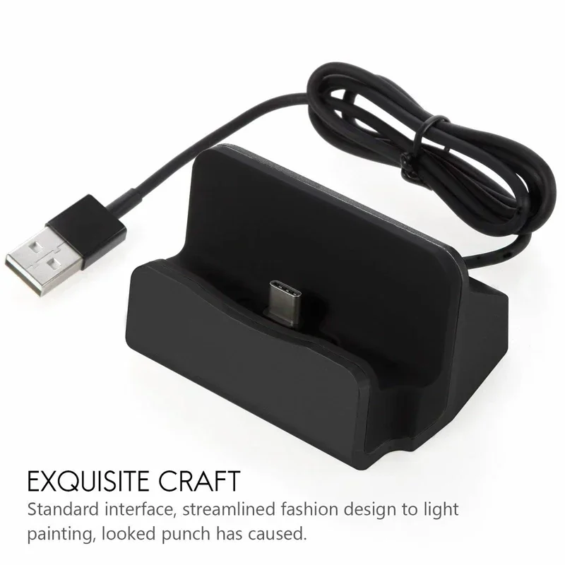 نوع C USB حوض شاحن حامل هاتف آ - مراجعة Usb Data Cable وسعره