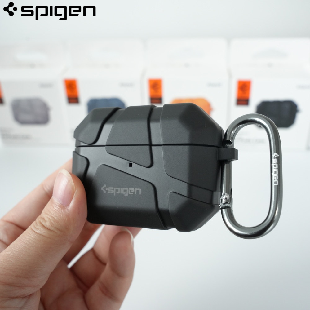 Spigen وعرة درع سماعة واقية ل  - مراجعة Airpod Case Cover وسعره