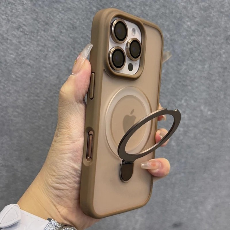 غطاء هاتف بحامل حلقي غير لامع  - مراجعة Phone Accessories Popsocket وسعره