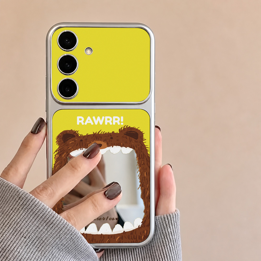 غطاء هاتف بمرآة لسامسونج A57 A - مراجعة Samsung Accessories Phone وسعره