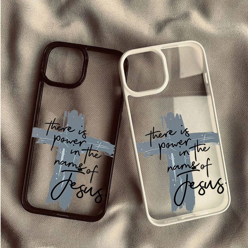 غطاء شفاف بتصميم صليب يسوع الد - مراجعة Samsung Accessories Phone وسعره